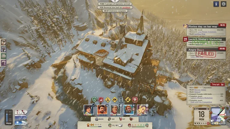 覆雪之上 游戏截图 1