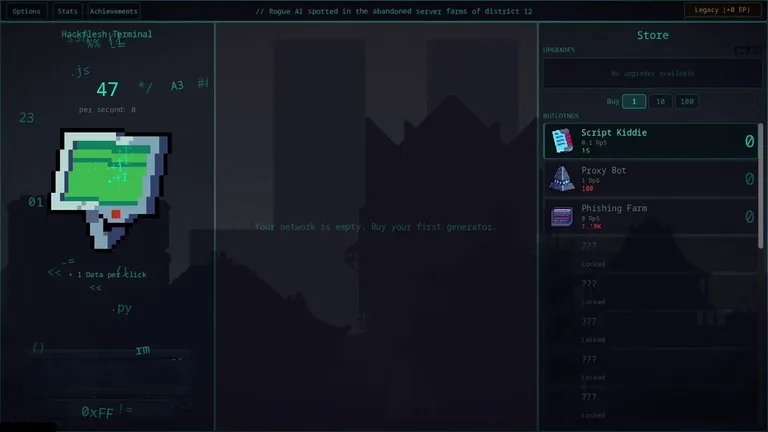 Hackflesh 游戏截图 1