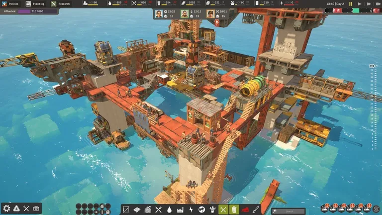 终落之城 游戏截图 1
