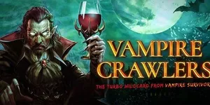 Vampire Crawlers: The Turbo Wildcard from Vampire Survivors 游戏封面图 1