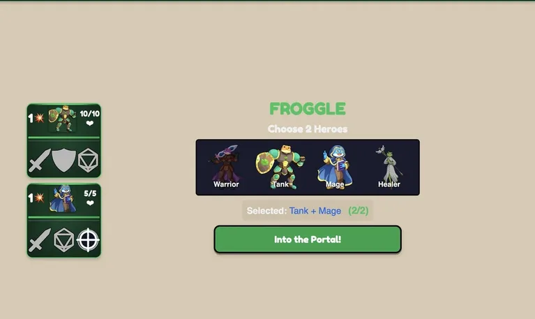 FROGGLE 游戏截图 1