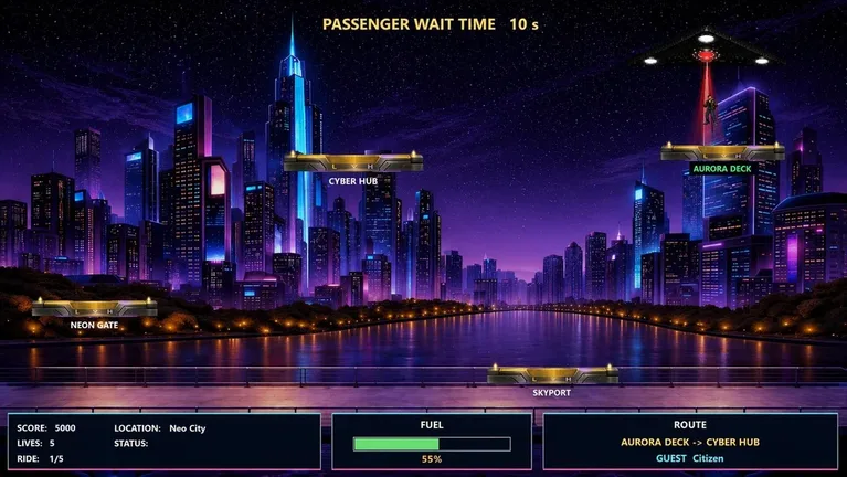 Space Tram 游戏截图 2