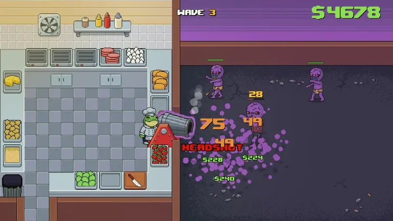 Zombies Attack My Burger Joint 游戏截图 2