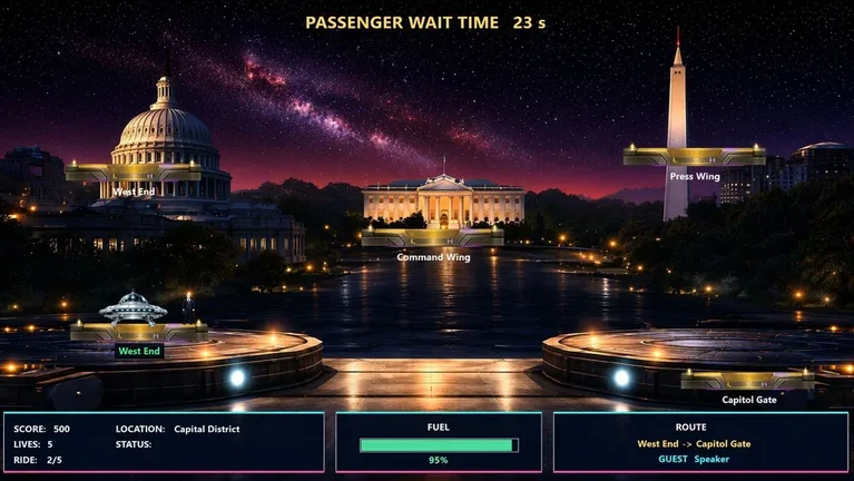 Space Tram 游戏截图 3