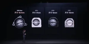 REDMI K90 Max手机正面特写,显示6.83英寸大屏、居中挖孔前置摄像头,屏幕点亮状态,界面为游戏帧率监测UI,右上角可见165Hz刷新率标识