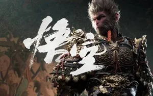 一张模拟的任天堂Switch 2主机侧视图,白色机身搭配浅蓝Joy-Con手柄,置于黑色背景上,无文字或游戏画面元素