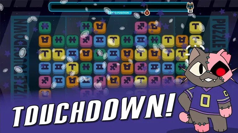 Intergalactic Puzzle Touchdown 游戏截图 3