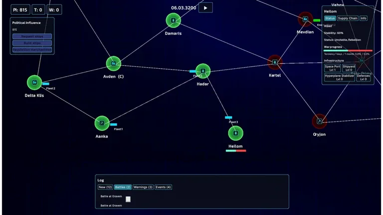 Space Fleet Logistics 游戏截图 3