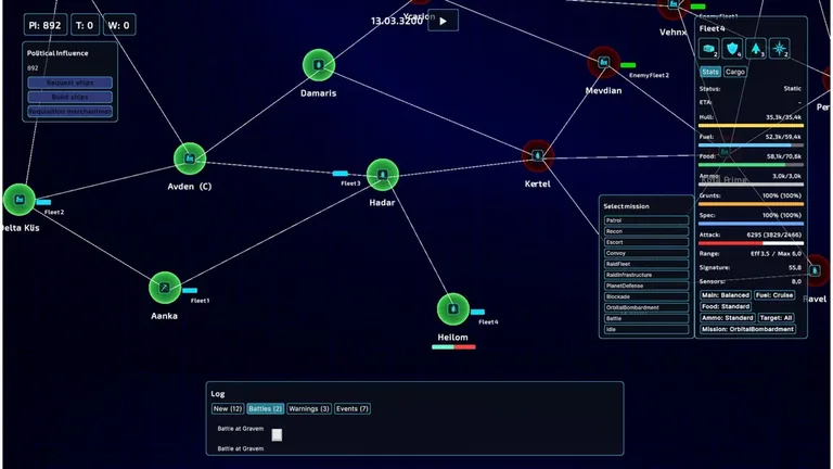 Space Fleet Logistics 游戏截图 4