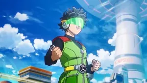 《龙珠:超宇宙3》游戏LOGO图,黑色背景上居中显示白色与金色渐变的‘DRAGON BALL SPARKING! ZERO’字样及龙珠图标