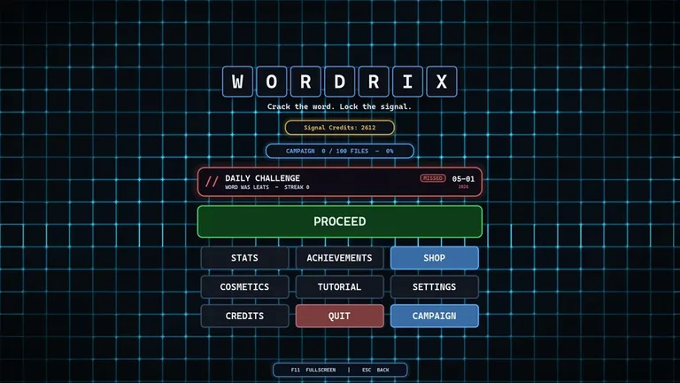 Wordrix 游戏截图 1