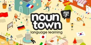 Noun Town Language Learning 游戏封面图 1