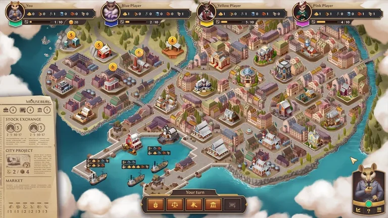 Mouseburg: Pursuit of Power 游戏截图 1