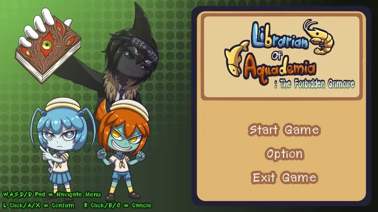 Librarian of Aquademia : The Forbidden Grimoire 游戏截图 1