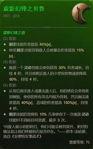 《暗黑破坏神4》S13游侠套装效果与强度评析