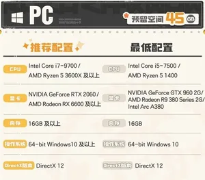 《洛克王国世界》PC配置需求一览 PC最低什么配置能玩