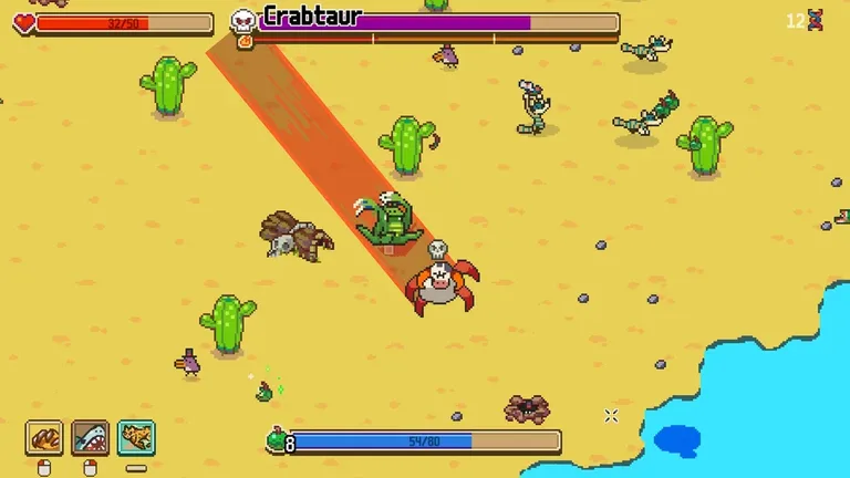 万物皆可蟹:动物进化 Roguelite 游戏截图 2