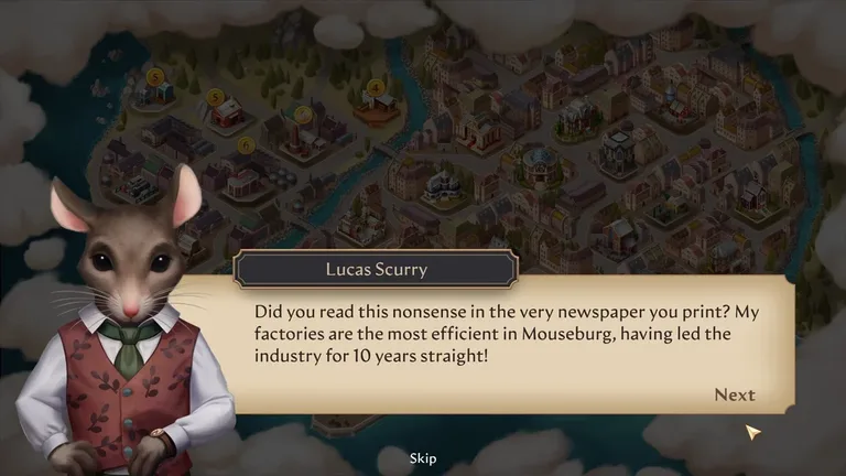 Mouseburg: Pursuit of Power 游戏截图 3
