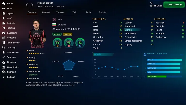 Esports Manager 2026 游戏截图 1