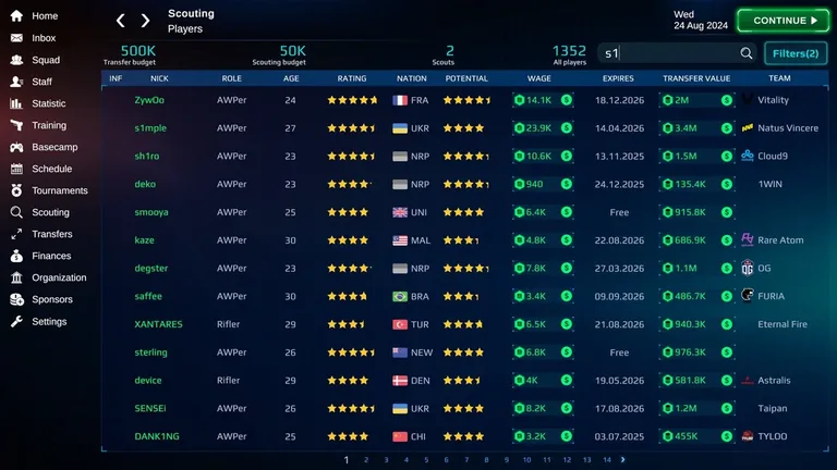Esports Manager 2026 游戏截图 2