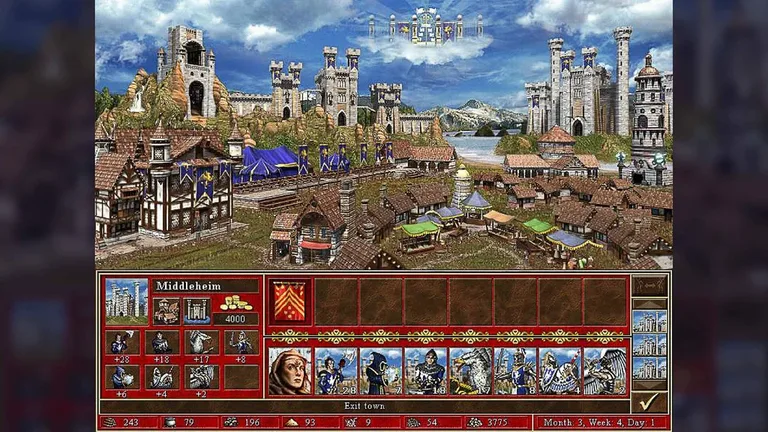 魔法门之英雄无敌3 游戏截图 1