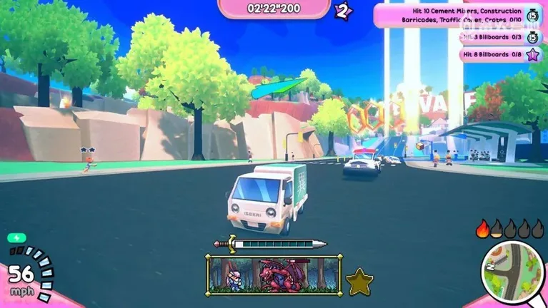 Polygon《异世界卡车君》评测：横冲直撞的快感